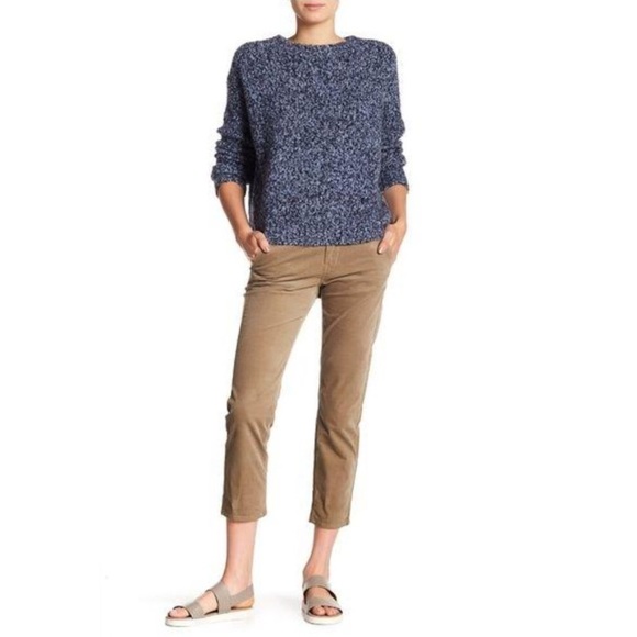 Vince Pants - Vince Classic Cropped Corduroy Chino Pants